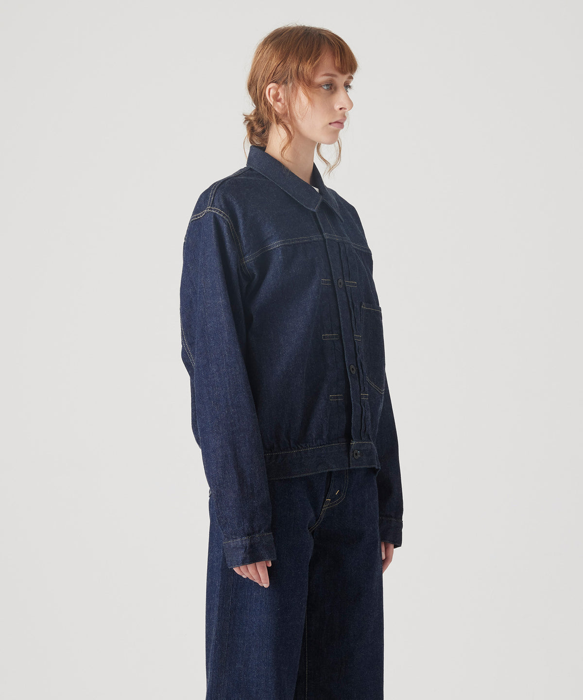 STANDARD DENIM JACKET - RATIO ONE WASH