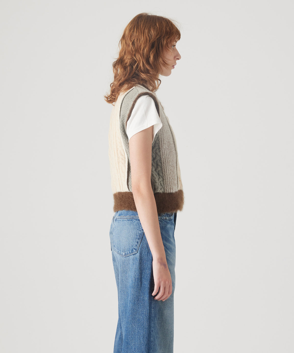 REMAKE KNIT VEST