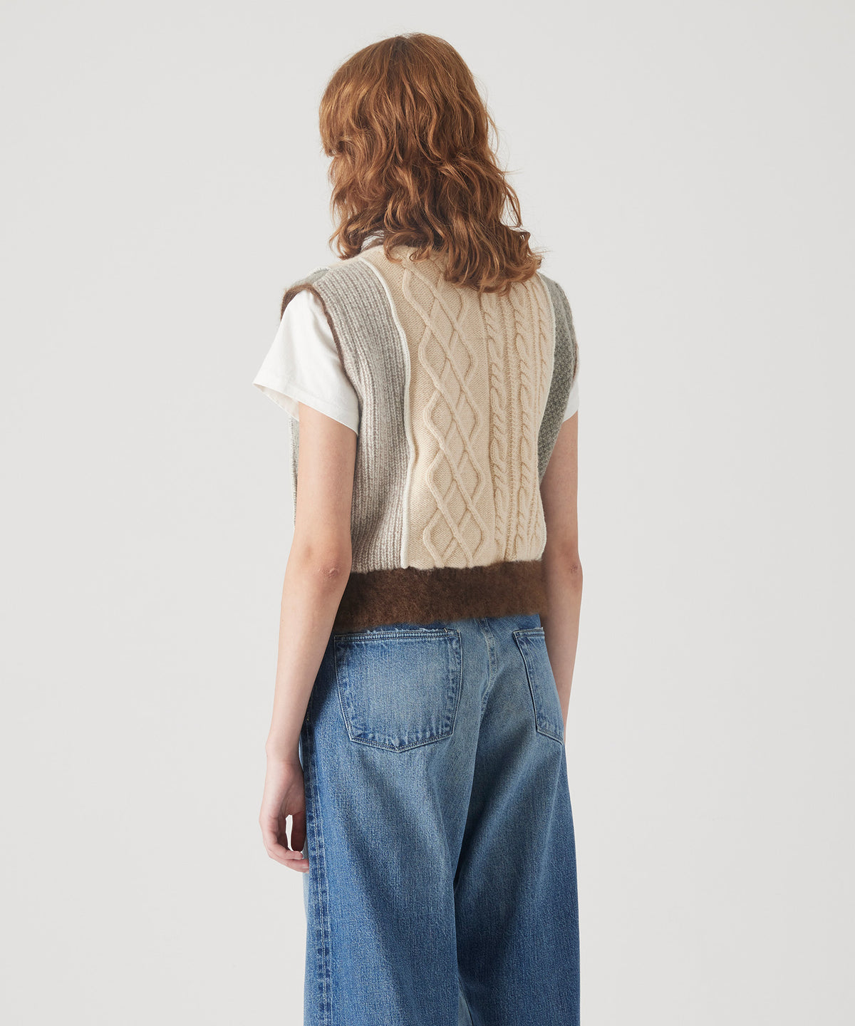 REMAKE KNIT VEST