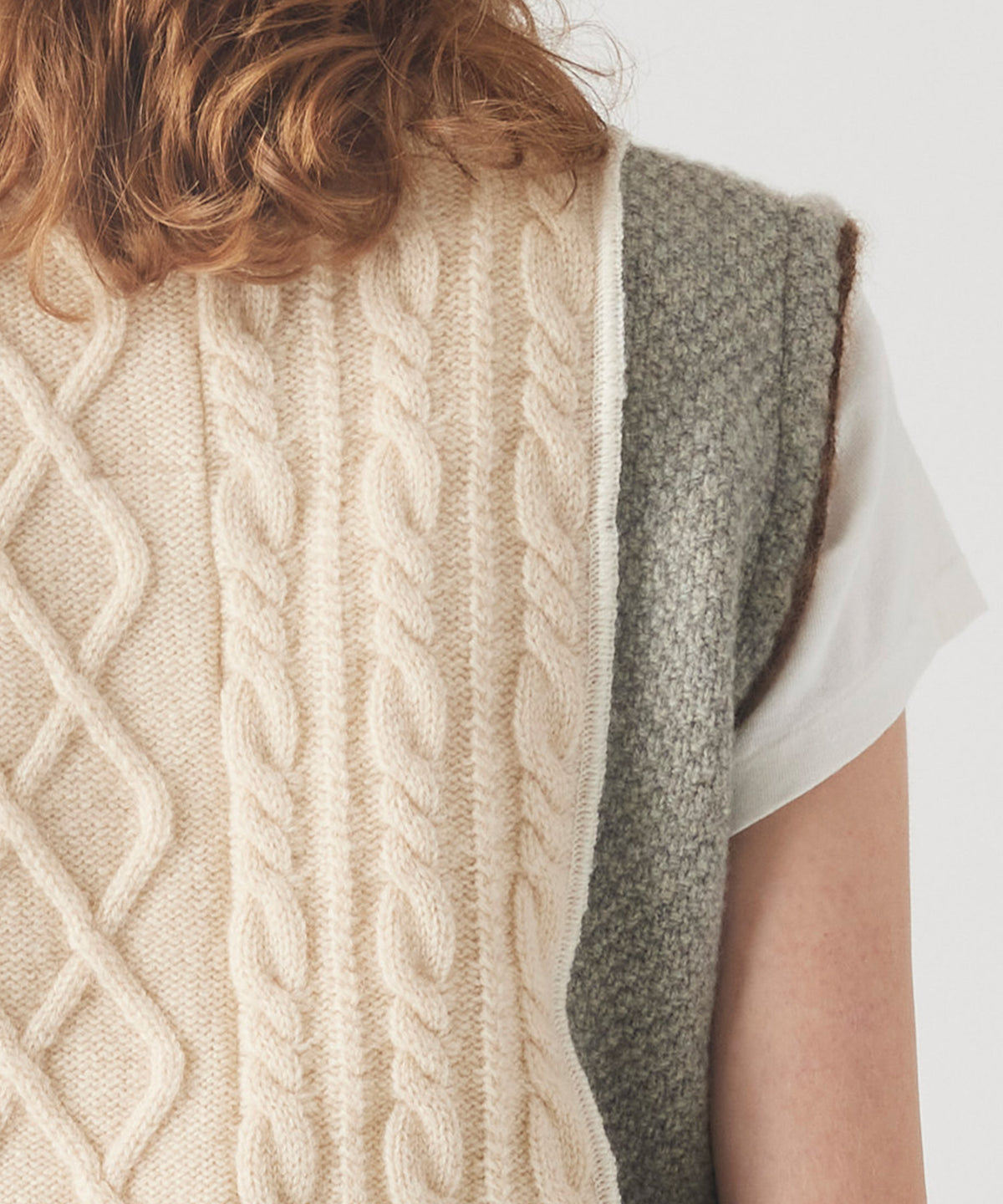 REMAKE KNIT VEST