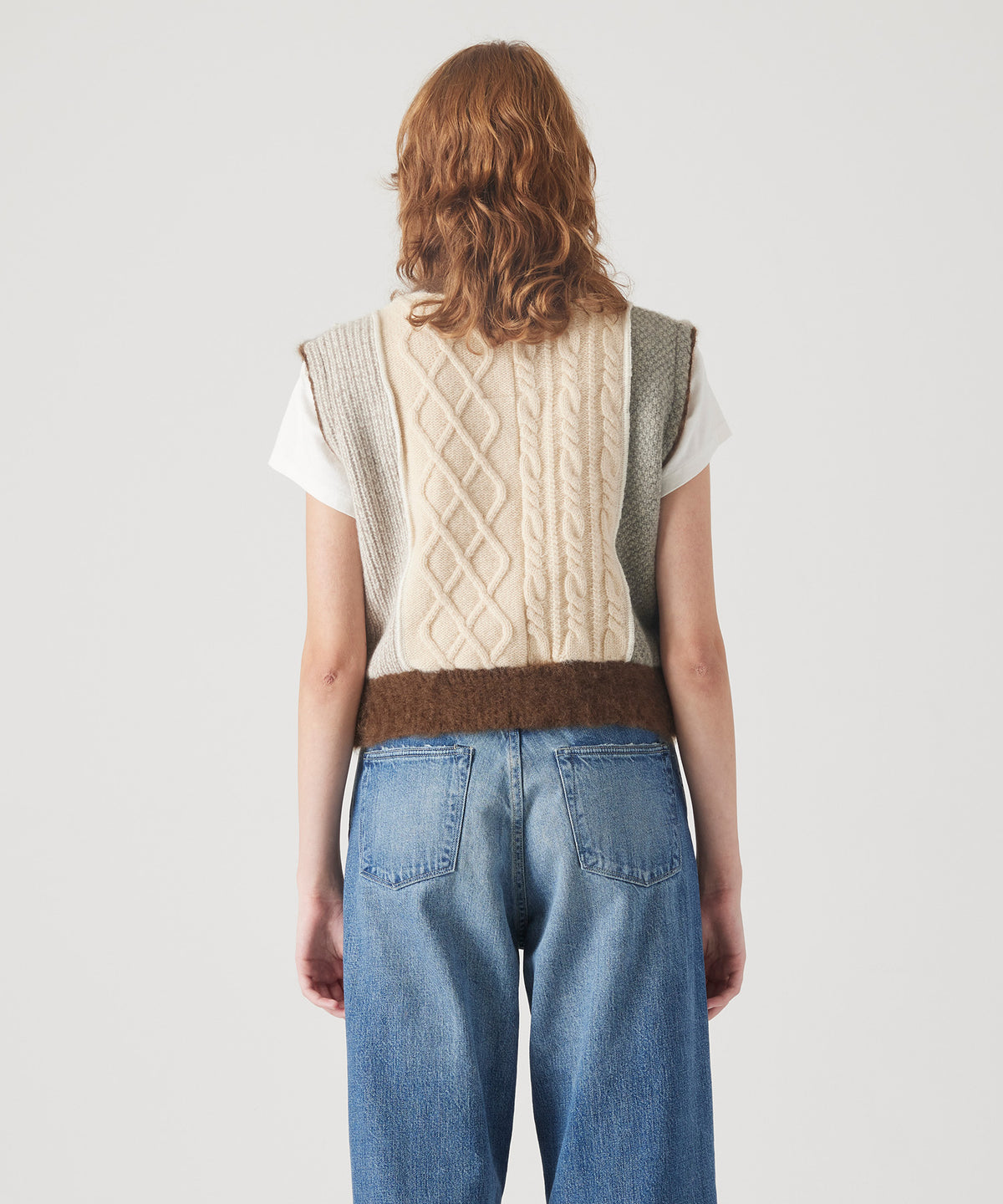 REMAKE KNIT VEST