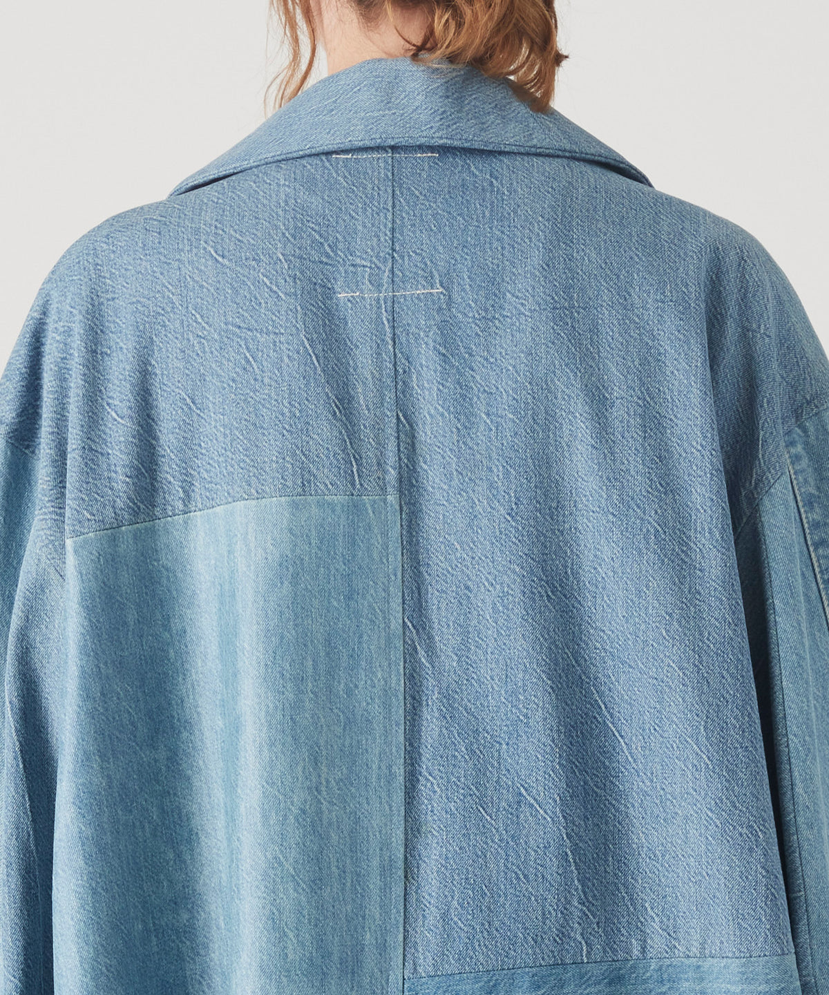 REMAKE DENIM MILITARY MARK III COAT