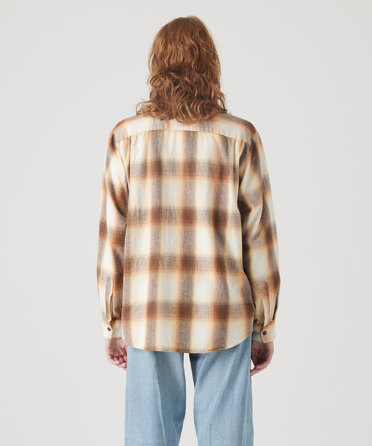 OMBRE BLANKET STITCH SHIRT