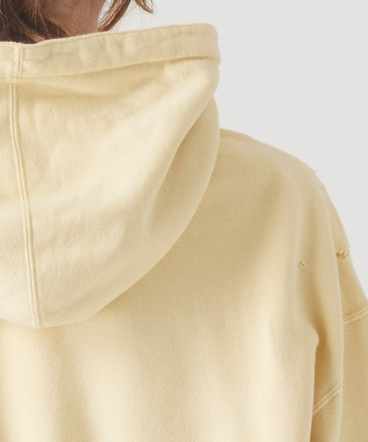 MORE DAMAGE WASHED SWEAT PARKA