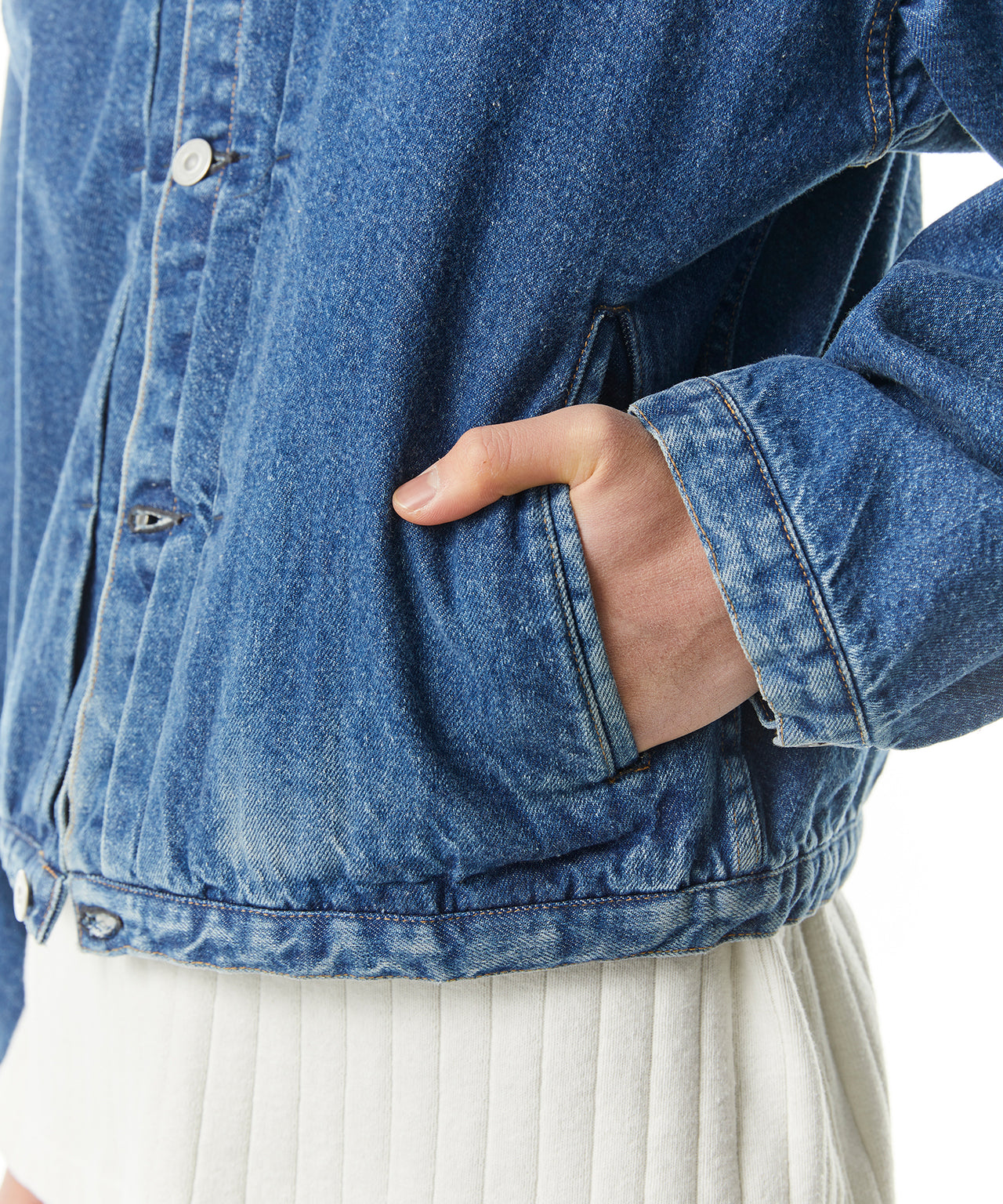 DENSE DENIM JACKET WASH 001